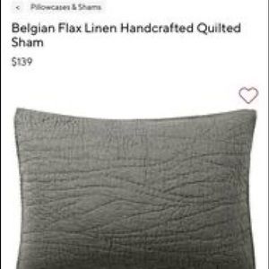 Pottery Barn King Pillow Shams